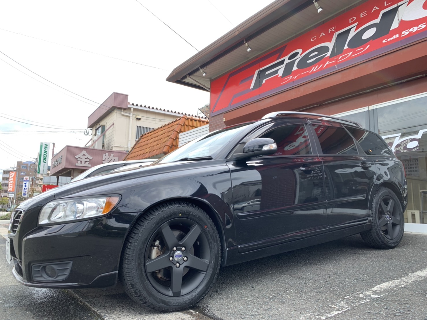 V50 ボルボ タイヤサイズアップカスタム☆ | FieldOne
